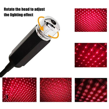 Car Roof Star Night Light Projector