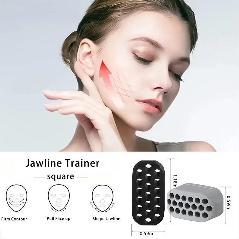 Silicone Jaw Exerciser &amp; Facial Toner